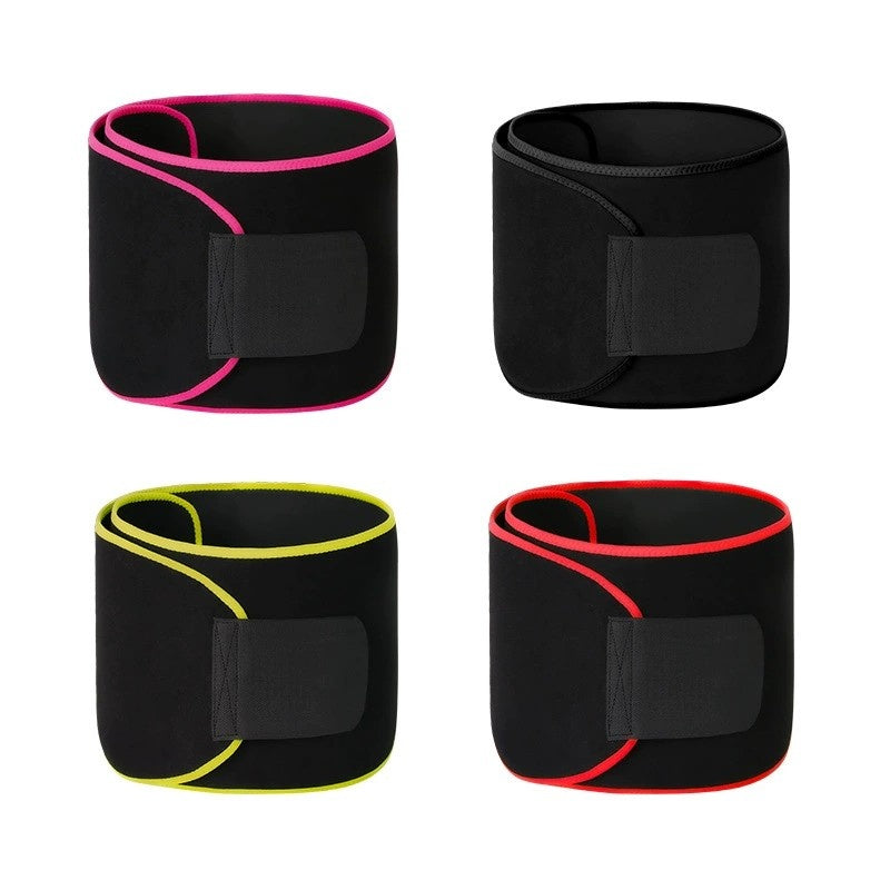 Cross-Border Best-Selling Sweat-Inducing Waist Belt, Sports Fitness Waist Support And Abdominal Belt, Adjustable Velcro Body Shaping Belt