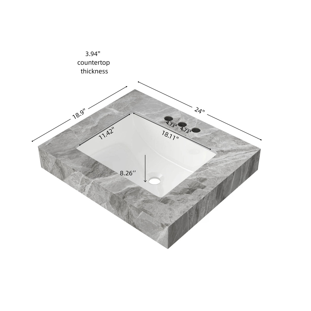 24" MURI Bathroom Vanity