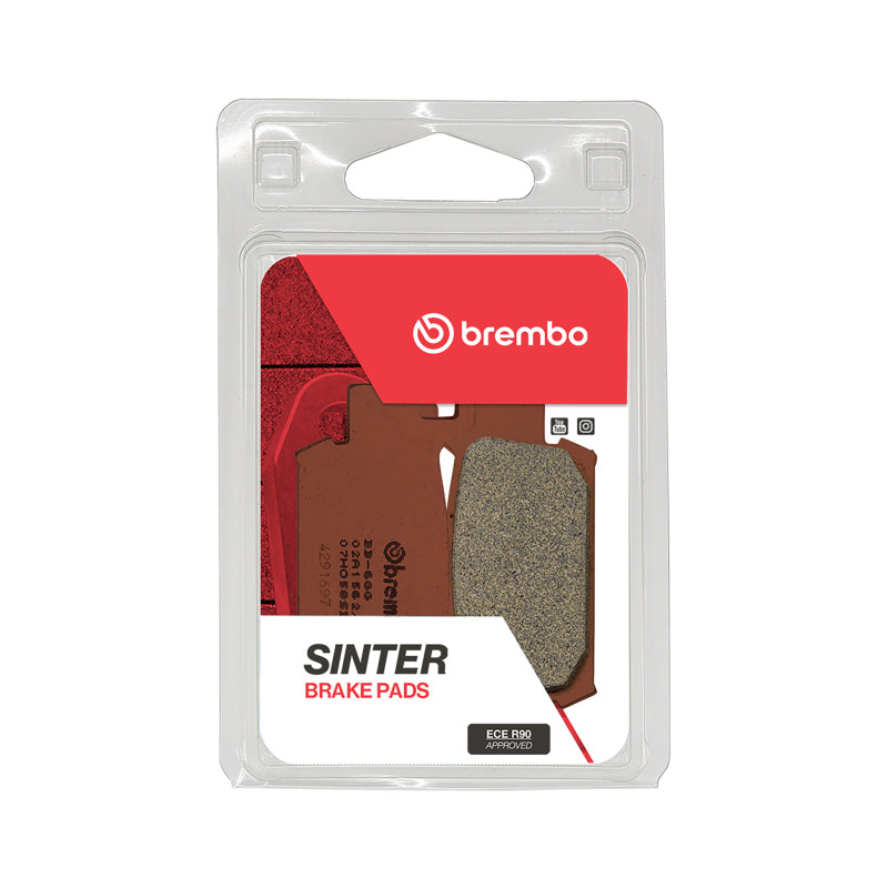 Brembo OE 05-14 Honda TRX all models 500cc Sinter Brake Pad - Front 07HO58SD