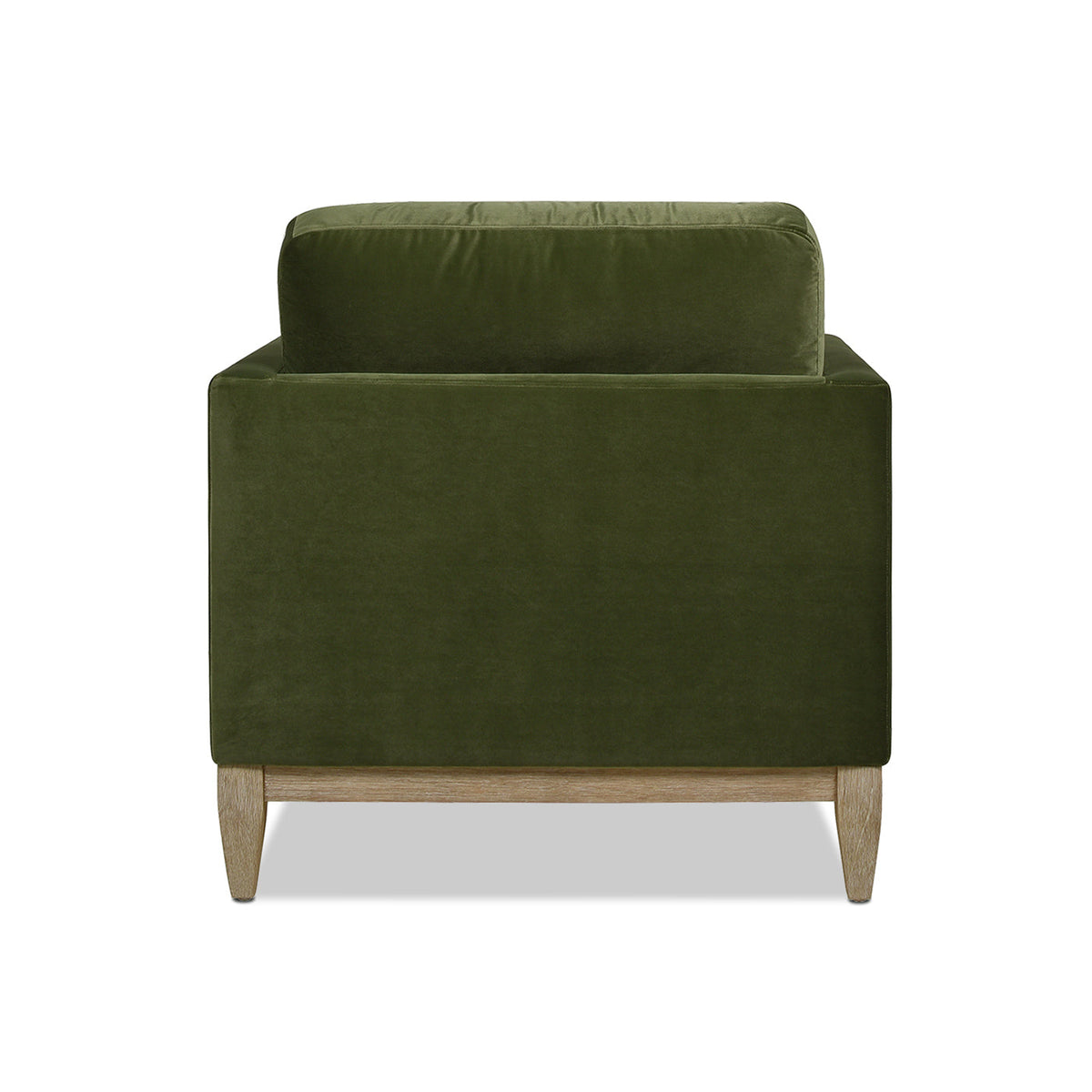 Knox 65" Modern Farmhouse Chaise Lounge Chair, Olive