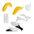 Acerbis 10-18 Yamaha YZ250F/ 14-17 YZ450F Full Plastic Kit - Yellow/White 2374181070