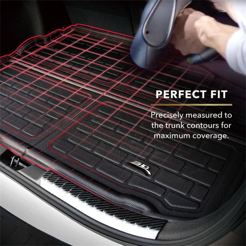 3D MAXpider 2007-2014 Ford Edge Kagu Cargo Liner - Black M1FR0201309