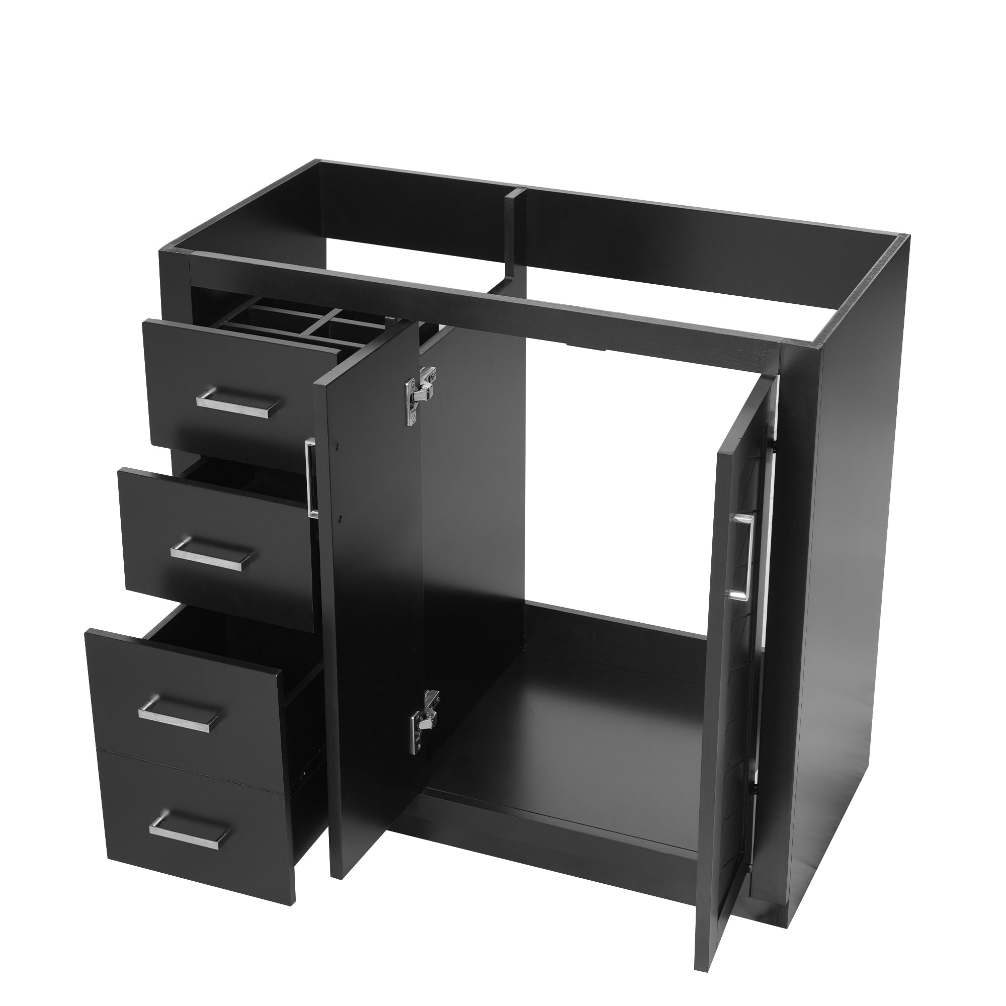 36'' Bathroom Vanity with Solid Wood Frame