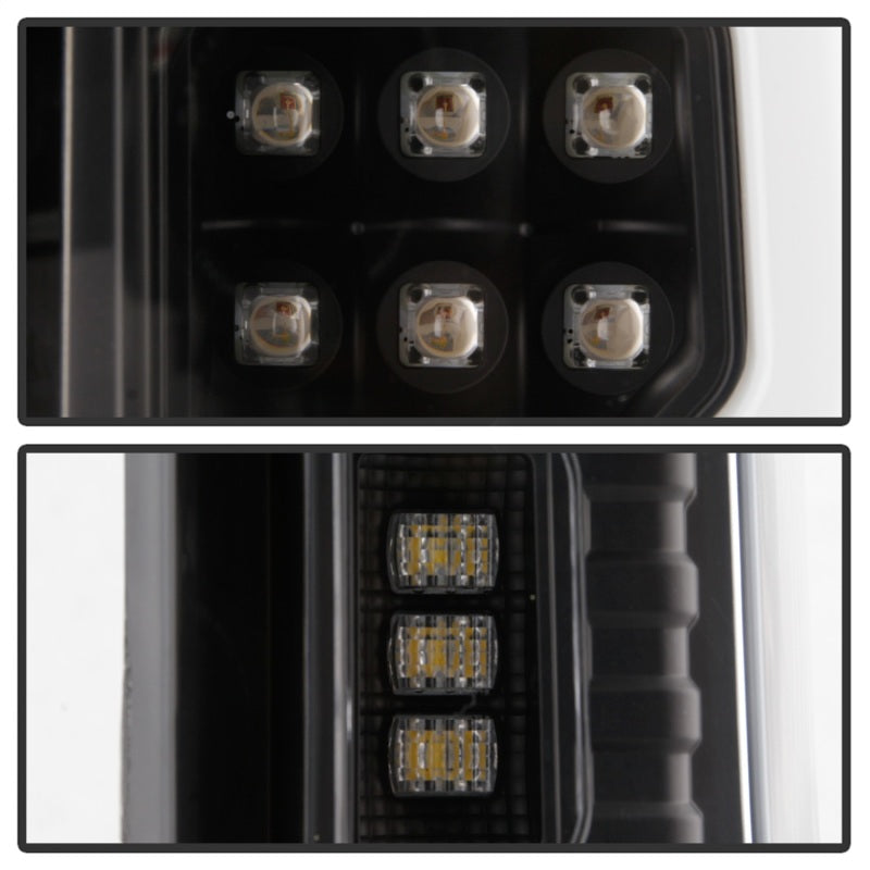 Spyder Chevy Silverado 19-20 (Do Not Fit Halogen Model) LED Tail Light Blk ALT-YD-CS19LED-BK 5087270