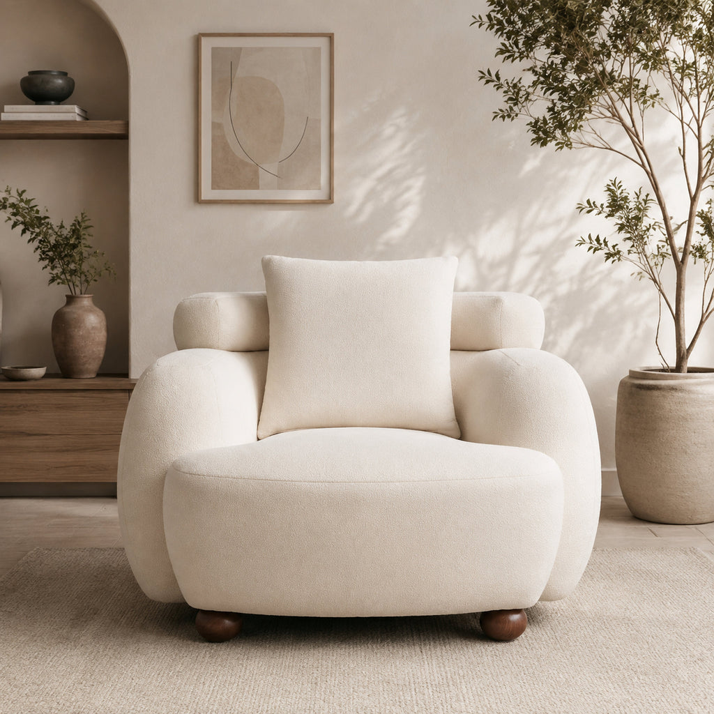 Nordic Style Lazy-Style Club Chair