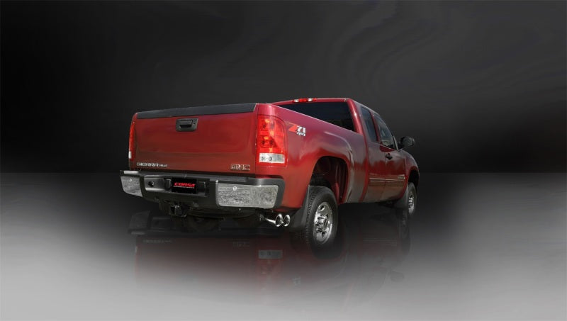 Corsa 11-12 Chevrolet Silverado Ext. Cab/Std. Bed 2500 6.0L V8 Polished Sport Cat-Back Exhaust 14792