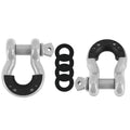 Borne Off-Road Borne D-Ring Shackle Set Grey BNDR-GR