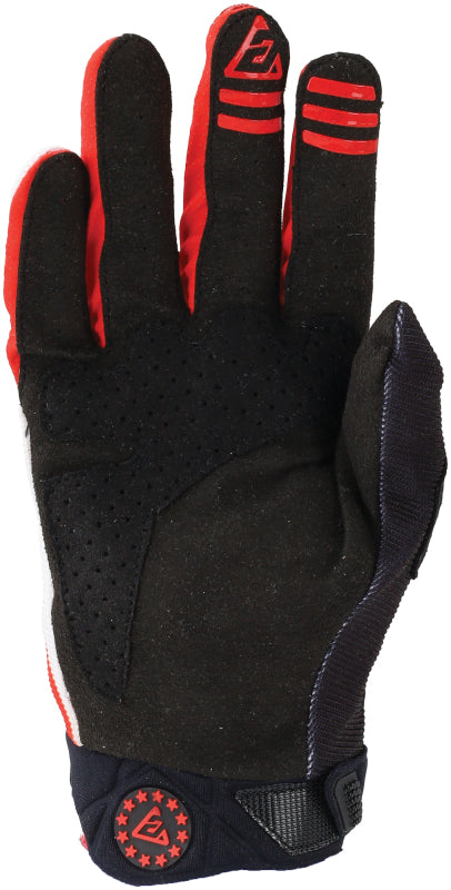 Answer 24 Peak Flo Gloves Black/Red/White Youth - Small 442887