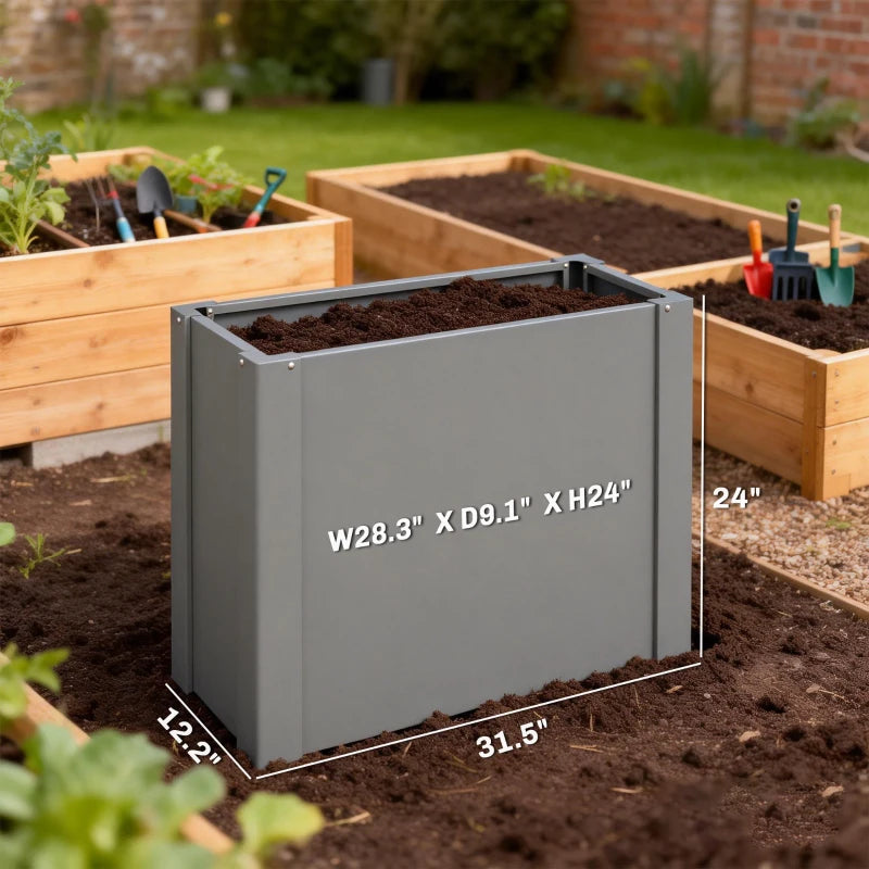 Balcony Herb Box - Outdoor Planter Box