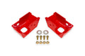 BMR Suspension BMR 2021+ Ford Bronco (Exc. Bronco Sport) Rear Shock Mount Skid Plates - Red SG1860R