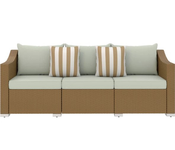 Rattan Wicker Seater Patio Couch