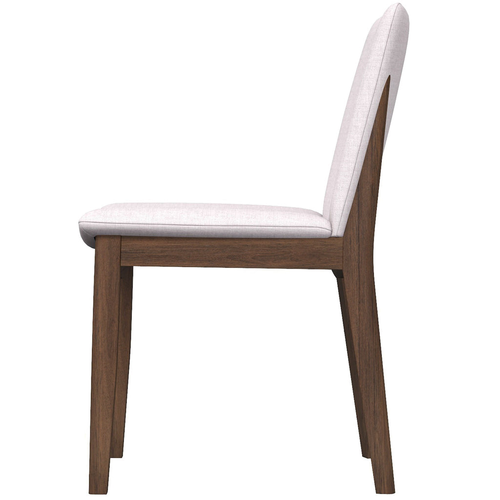 Modern Laura Mid-Century Modern Solid Wood Dining Chair Set