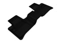 3D MAXpider 2006-2011 Mercedes-Benz ML-Class/GL-Class W164/X164 Kagu 2nd Row Floormats - Black L1MB00821509