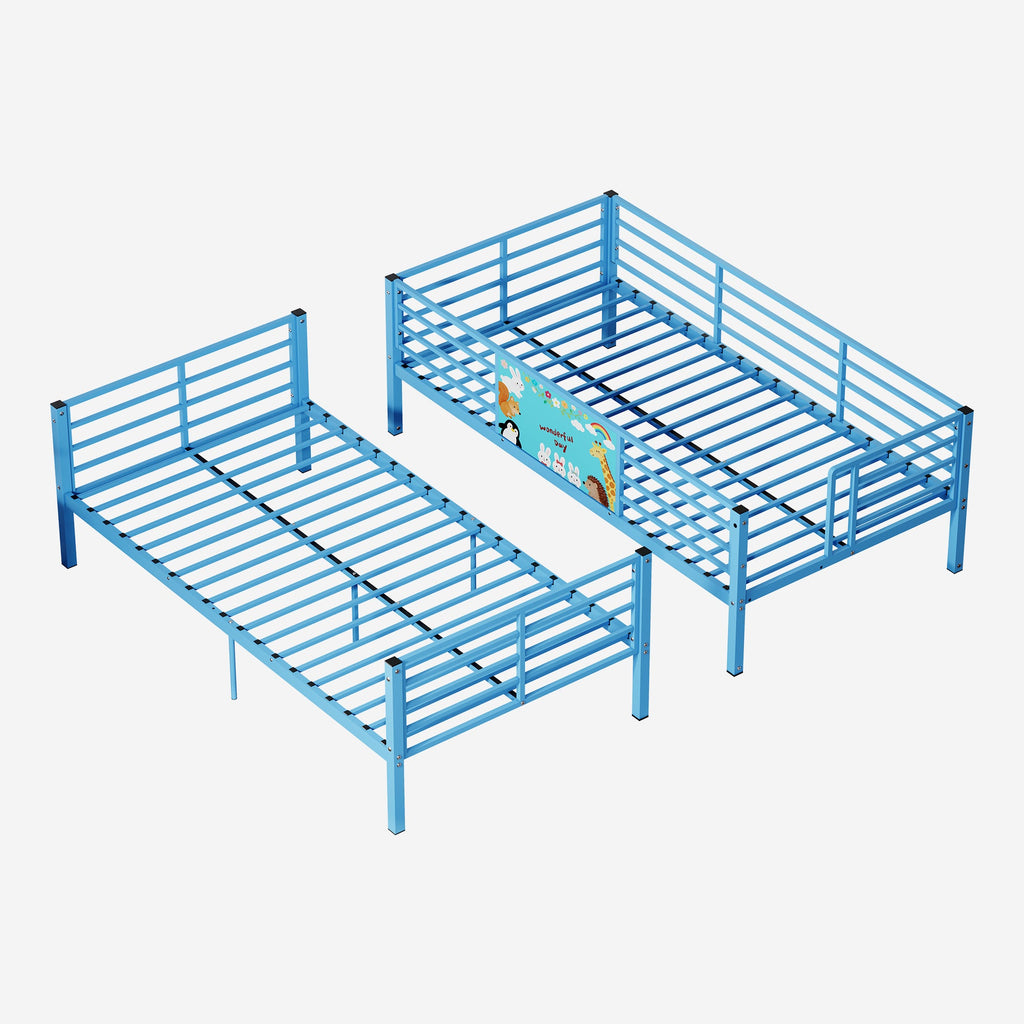 Twin Over Twin Metal Bunk Bed