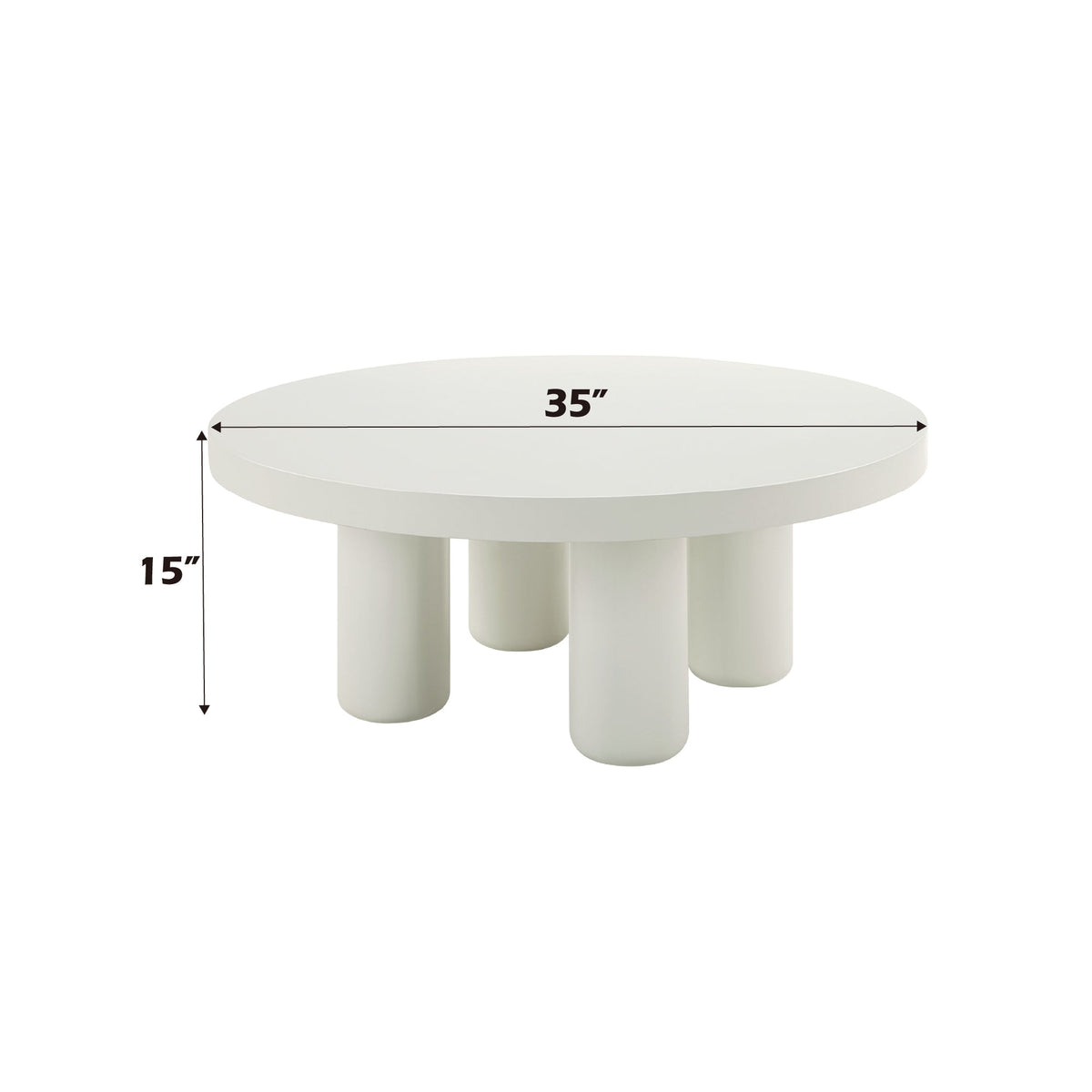 Loanna Round Coffee Table