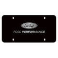 Ford Racing Black Stainless Steel Marque Plate M-1828-LB