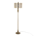 63" Contemporary Metal Floor Lamp