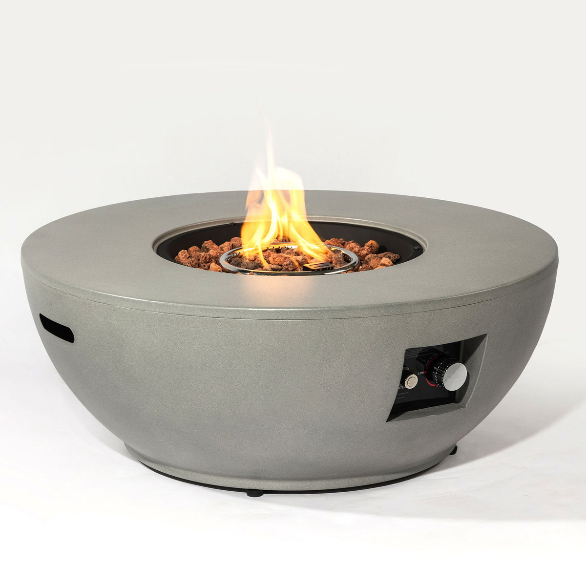 36" Propane Gas Fire Pit Table - 2 Pieces