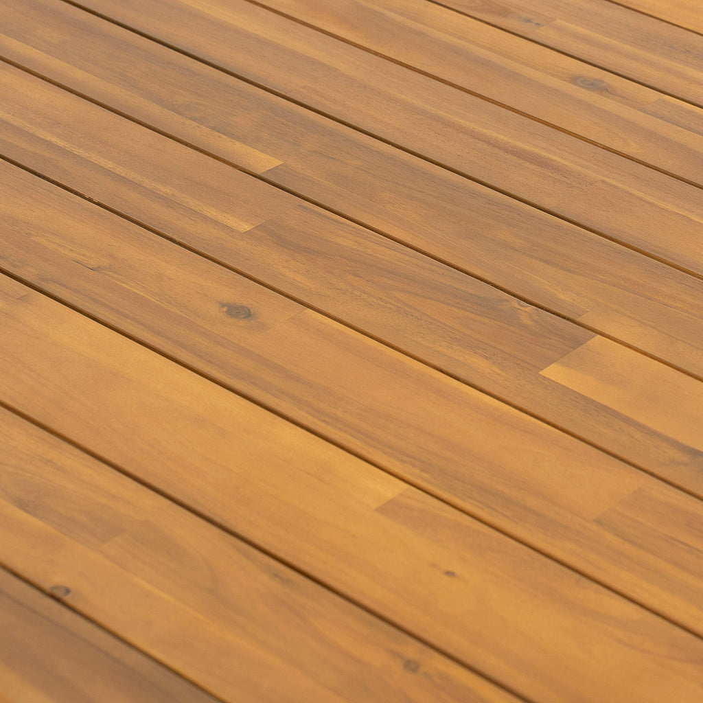 Kaja Outdoor Acacia Wood Dining Table