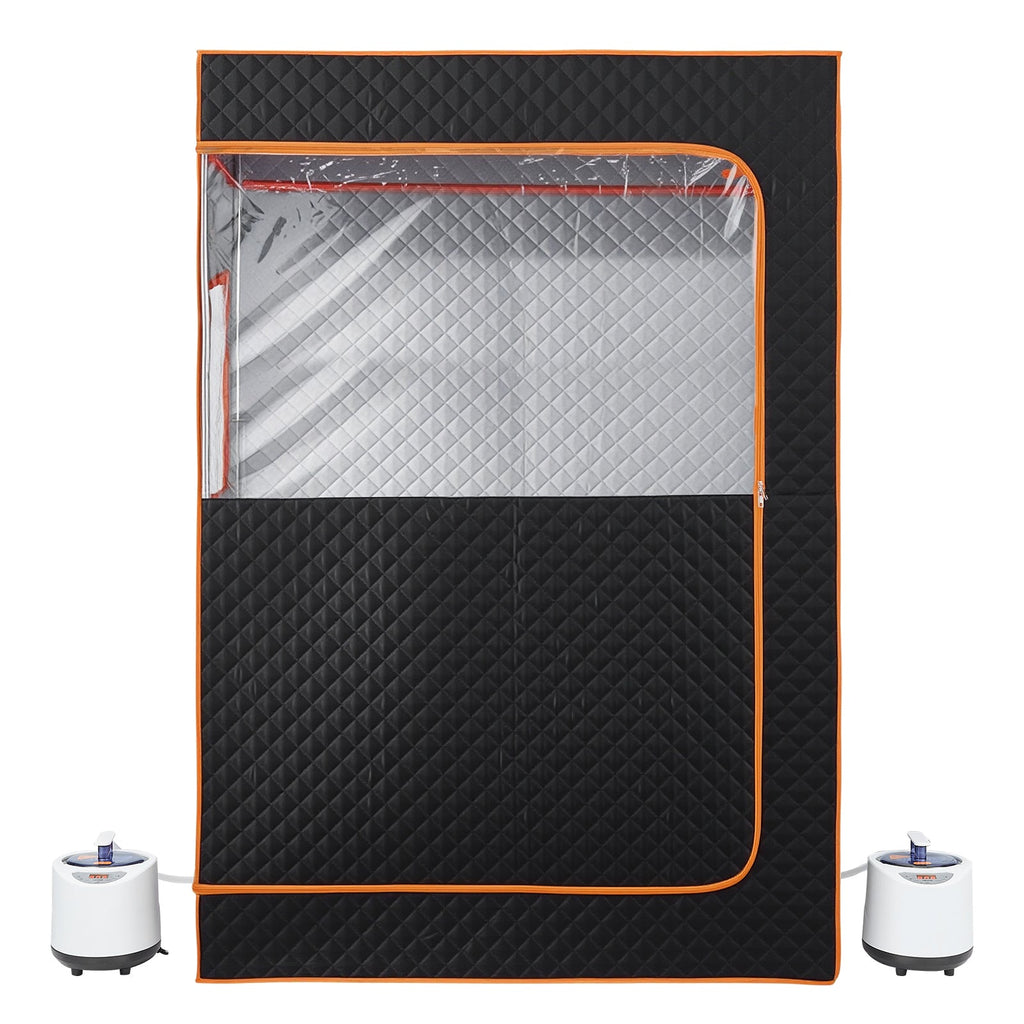 Upgraded Portable Steam Sauna for Home, 2 Person Full Body Home Spa Tent