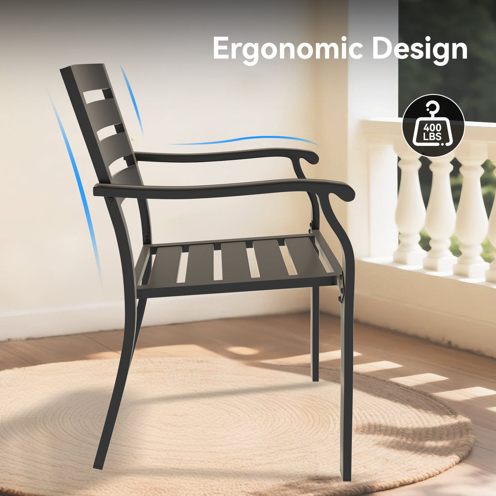 5 Pieces Outdoor Patio Dining Set