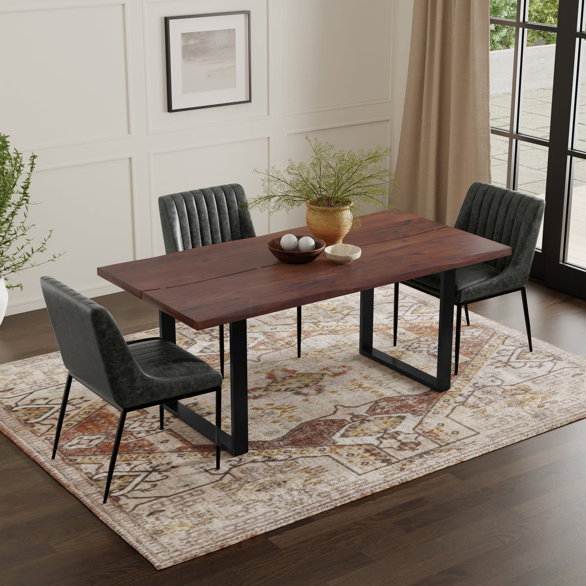Fieldcrest Dining Table in Dark
