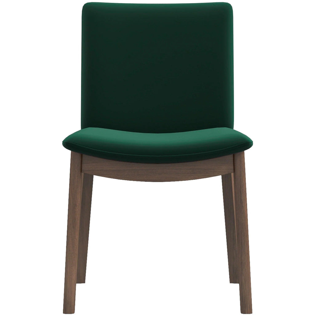 Laura Mid-Century Modern Solid Wood Dining Chair (Set of 2)