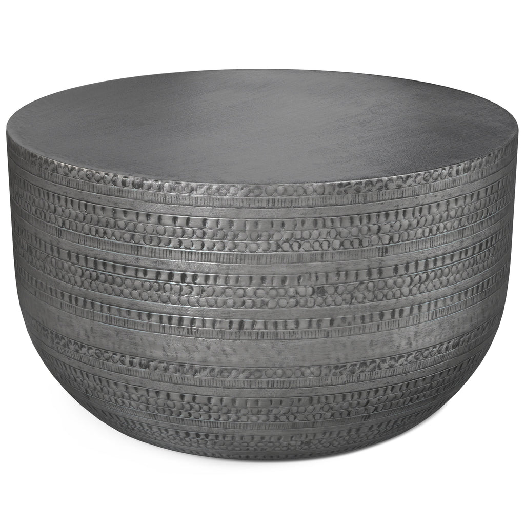 Johnsen Metal Coffee Table in Antique