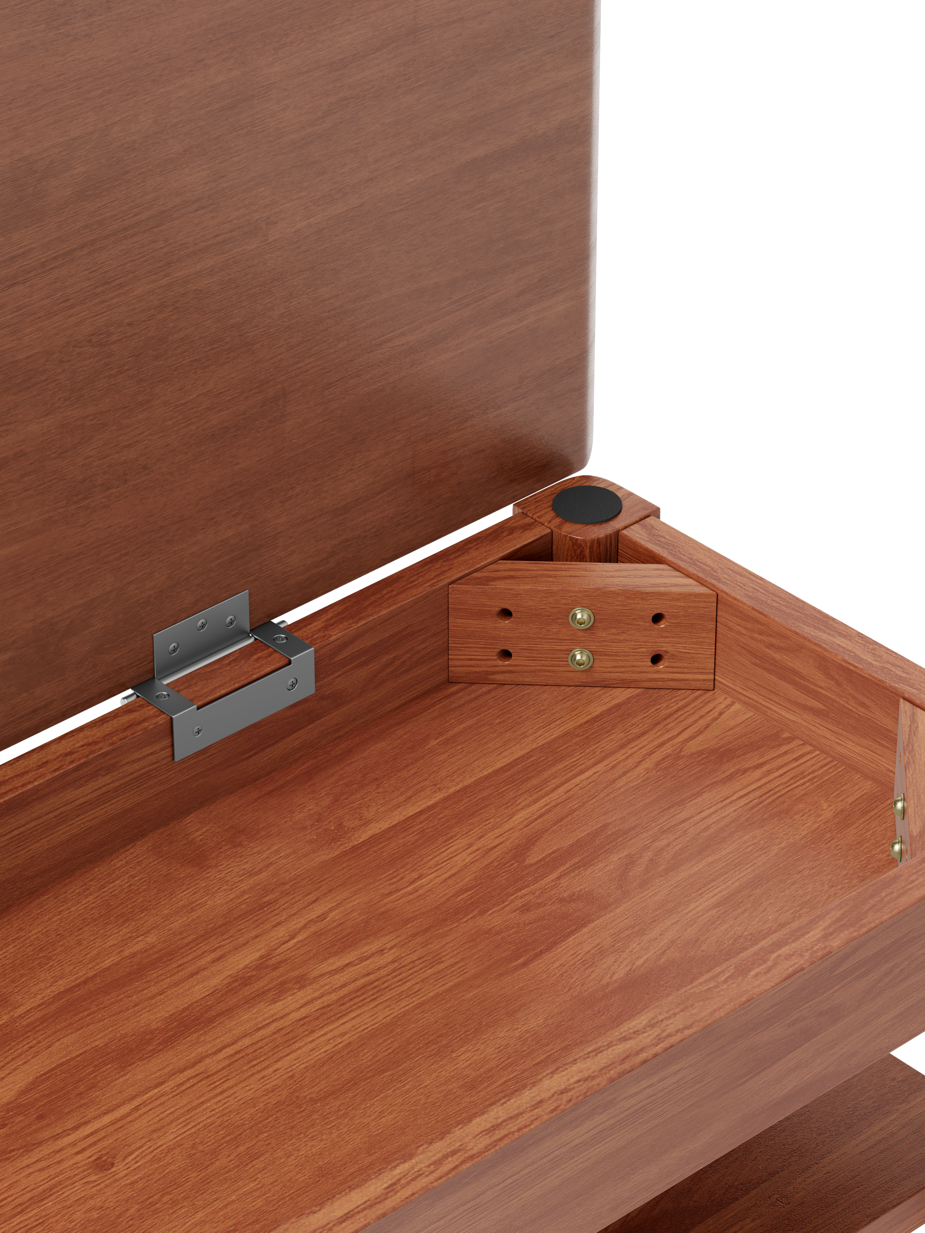 Adjustable Shoe-Changing Bench with Hidden Storage