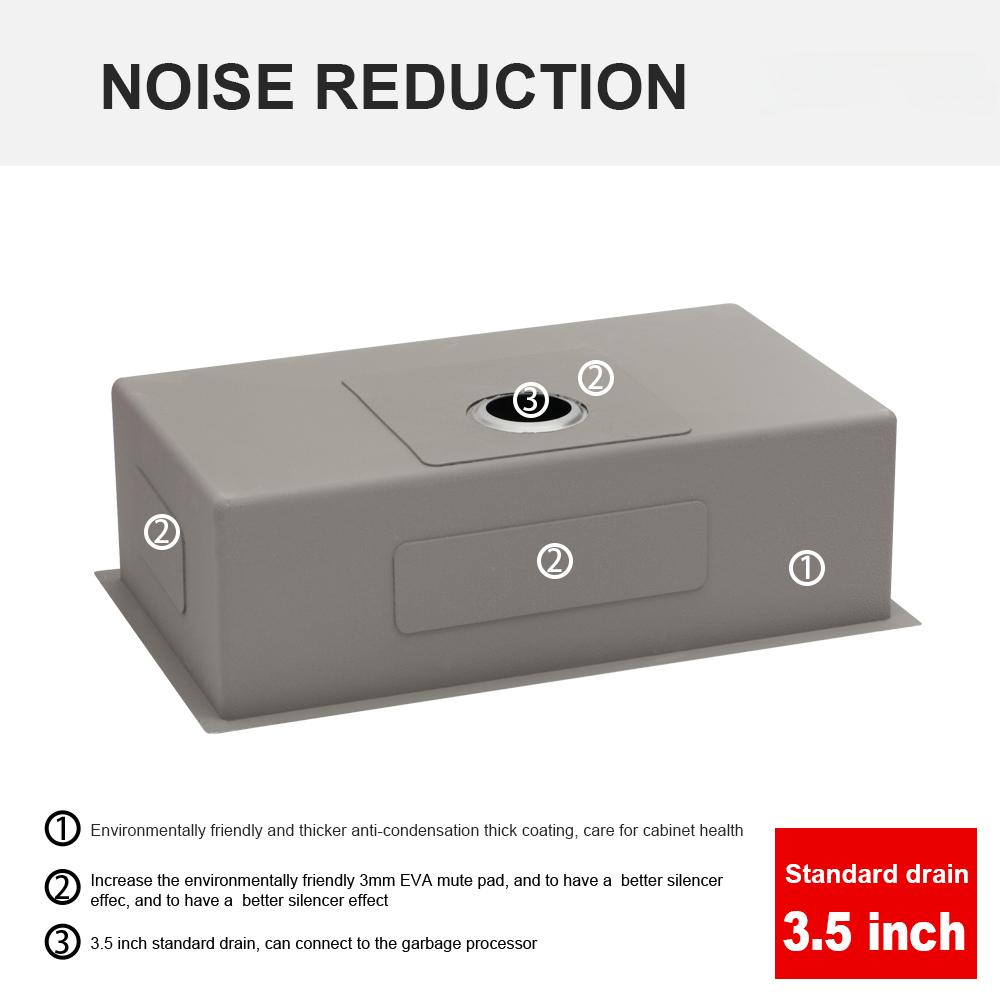 30 Inch Undermount Stainless Steel Kitchen Sink