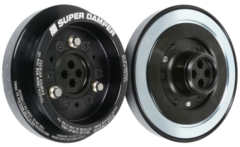 ATI Damper - 7.074 - 10 Percent Under Drive - AL - 6 Groove - 20+ Toyota Supra / 19+ BMW - Z4 - B58 ATI918352
