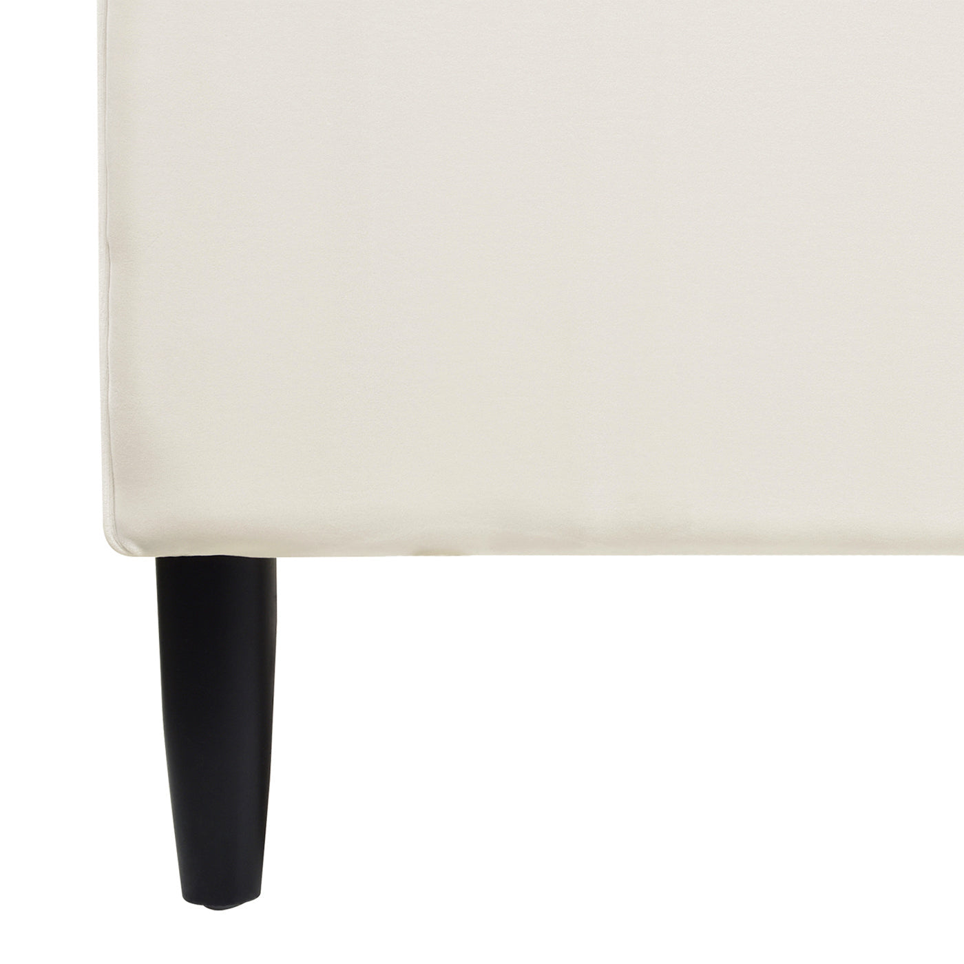 Aspen Vertical Tufted Headboard Platform Bed Set, King, Cloud