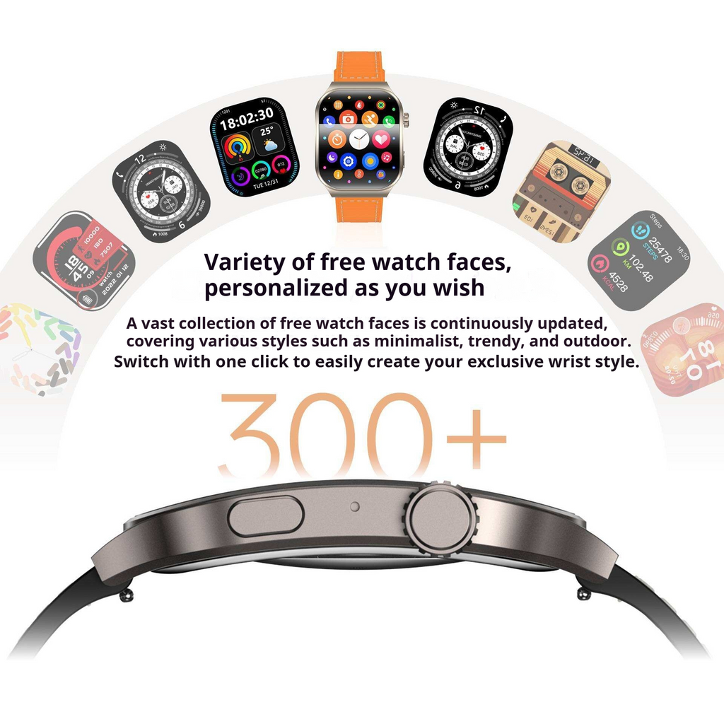 KP-S112 Curved-Screen Smartwatch New Model With Calling Heart Rate Health Monitoring Blood Oxygen Tracking Long Battery Life And Multiple Straps In Stock