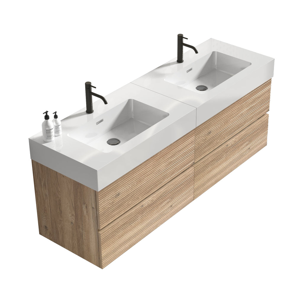 Grace 60'' Bathroom Vanity with Double Drawers