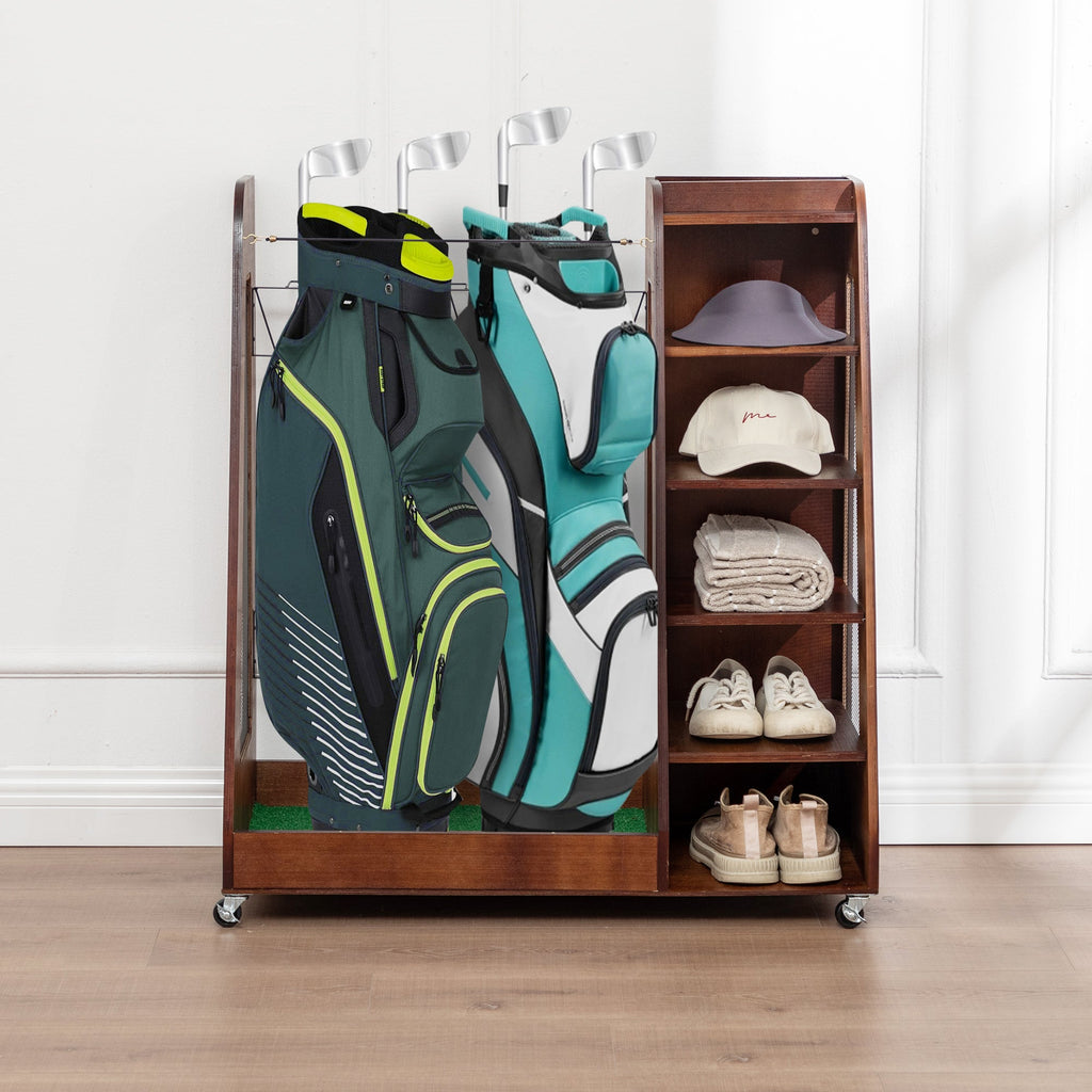 Golf Bag Organizer for Garage