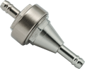 BikeMaster 1/4in Inline Fuel Filter - Titanium 152401