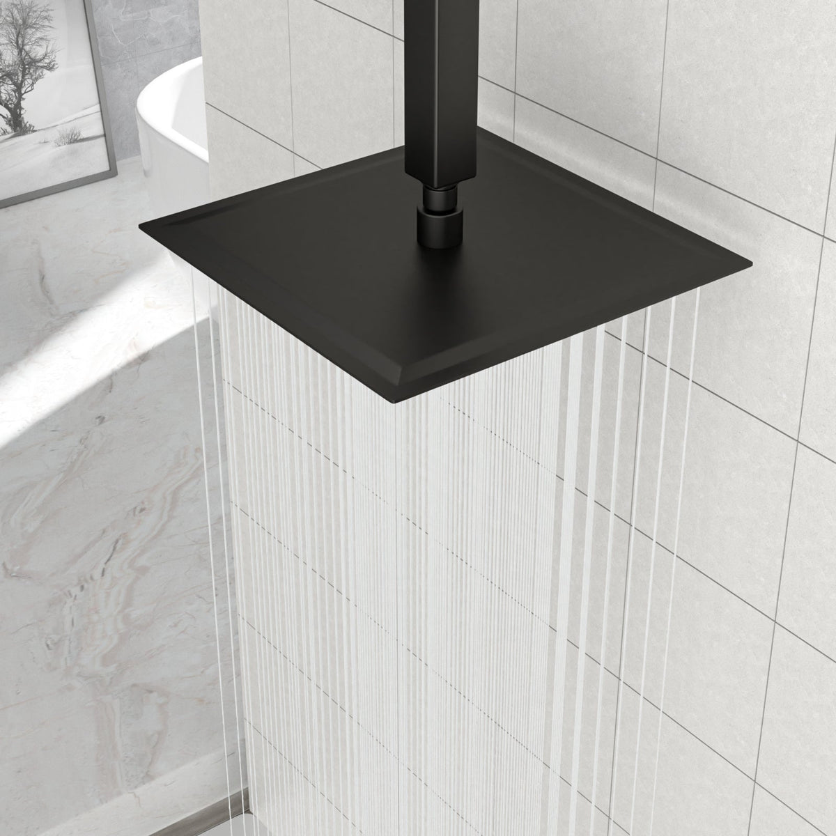 10" Stainless Steel Rainfall Shower Head