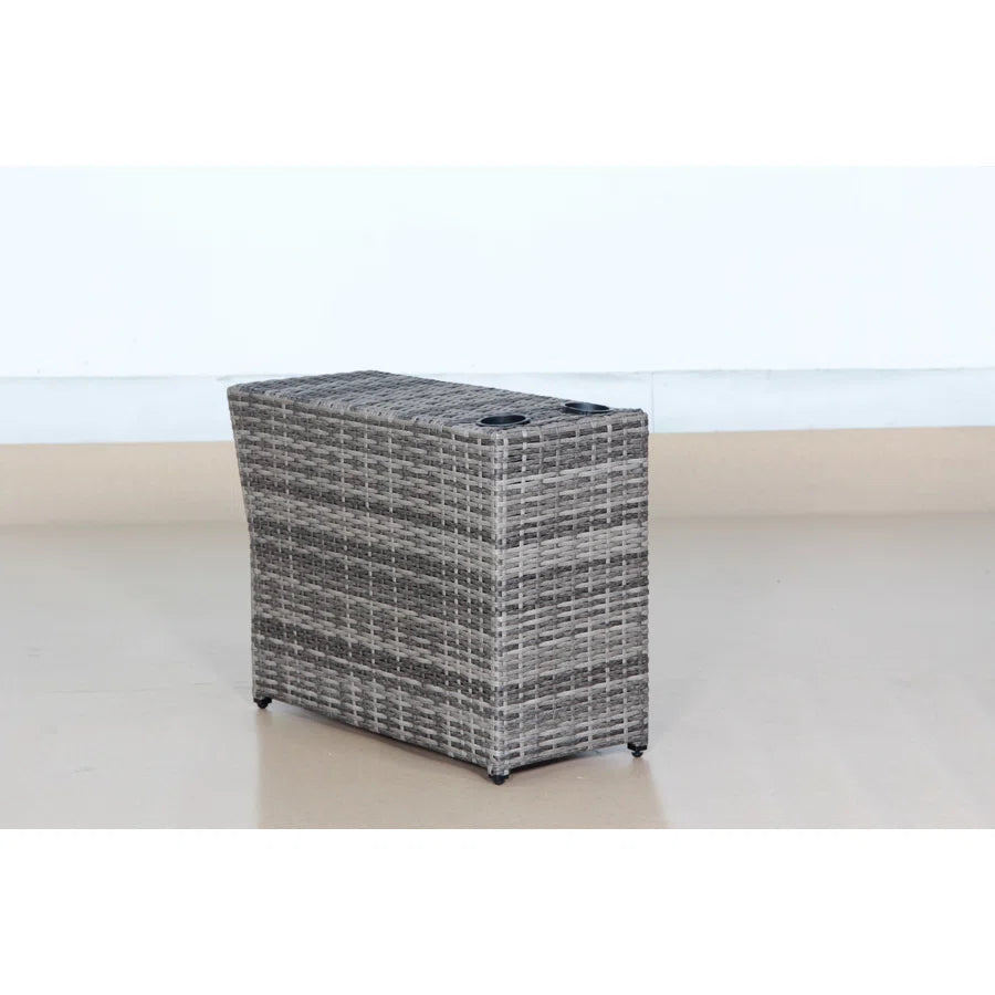 Shick Fully Assembled Outdoor Side Table