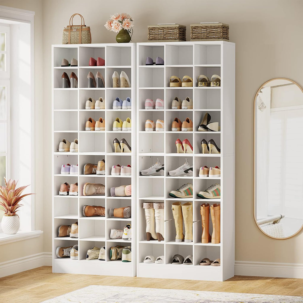 25.6 Inches 10-Tier Shoe Storage Cabinet