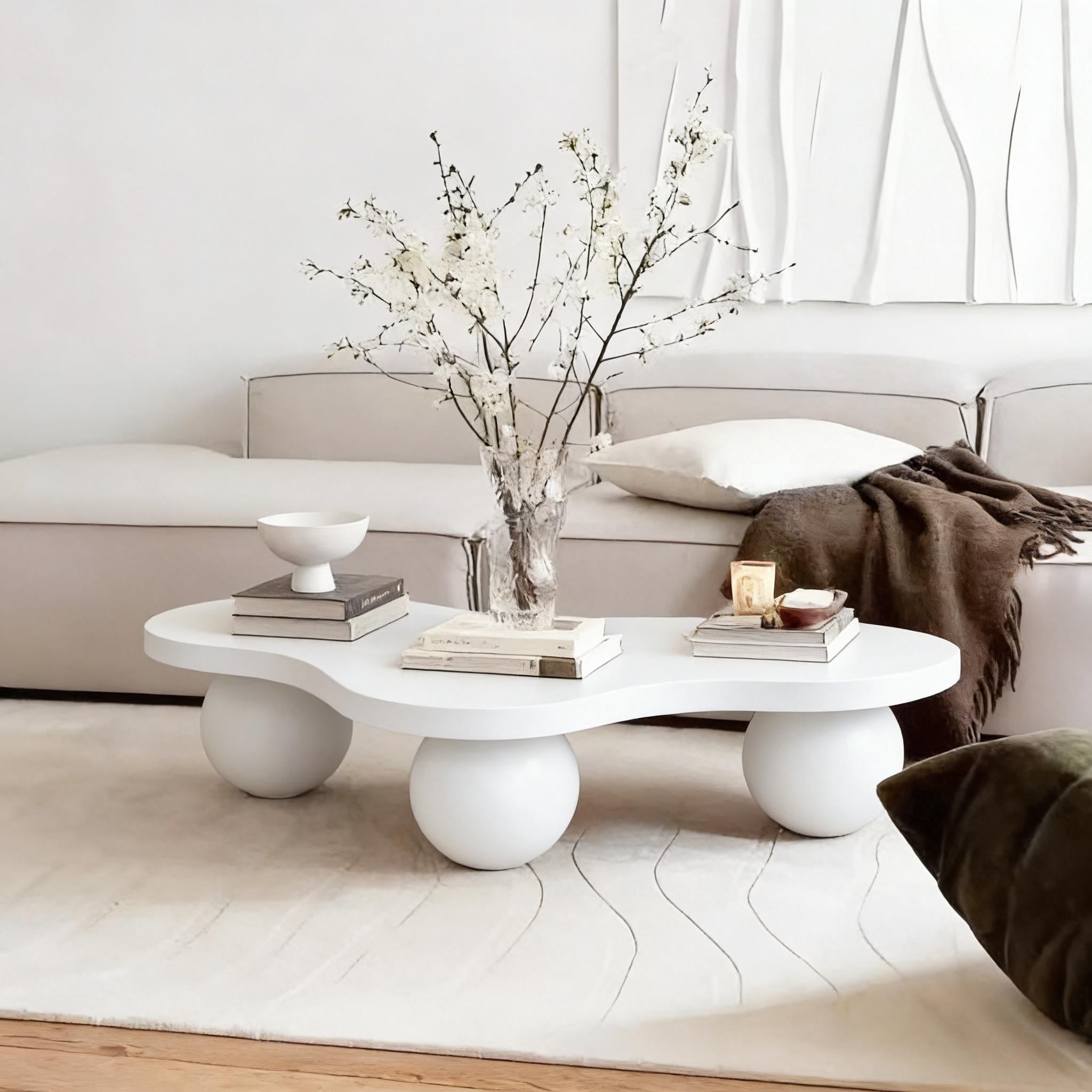 46'' Funky Unique Modern Coffee Table