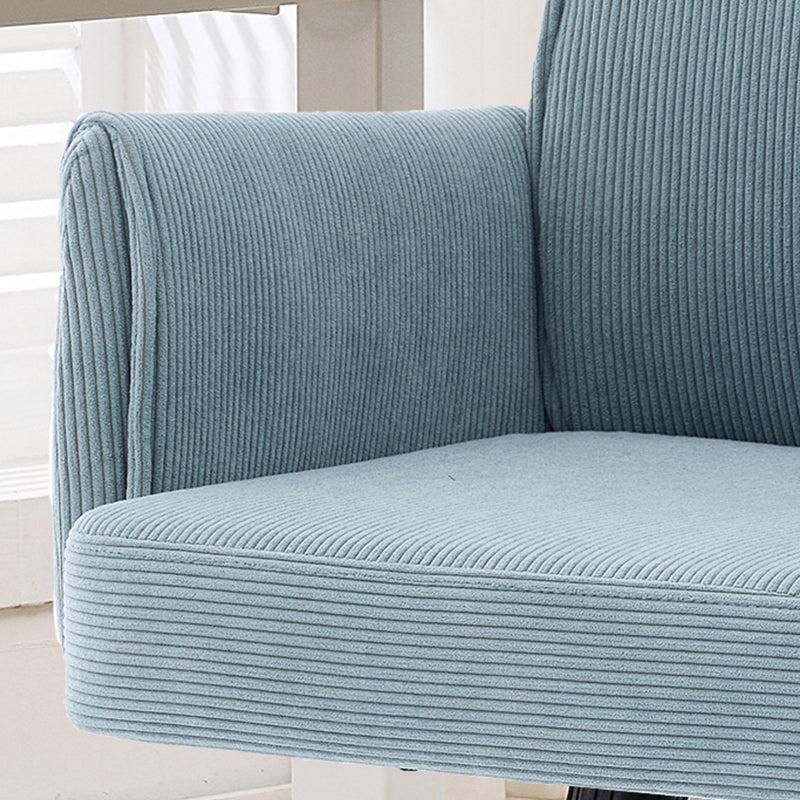 Mid-back Liftable Office Chair in Striped Fabric