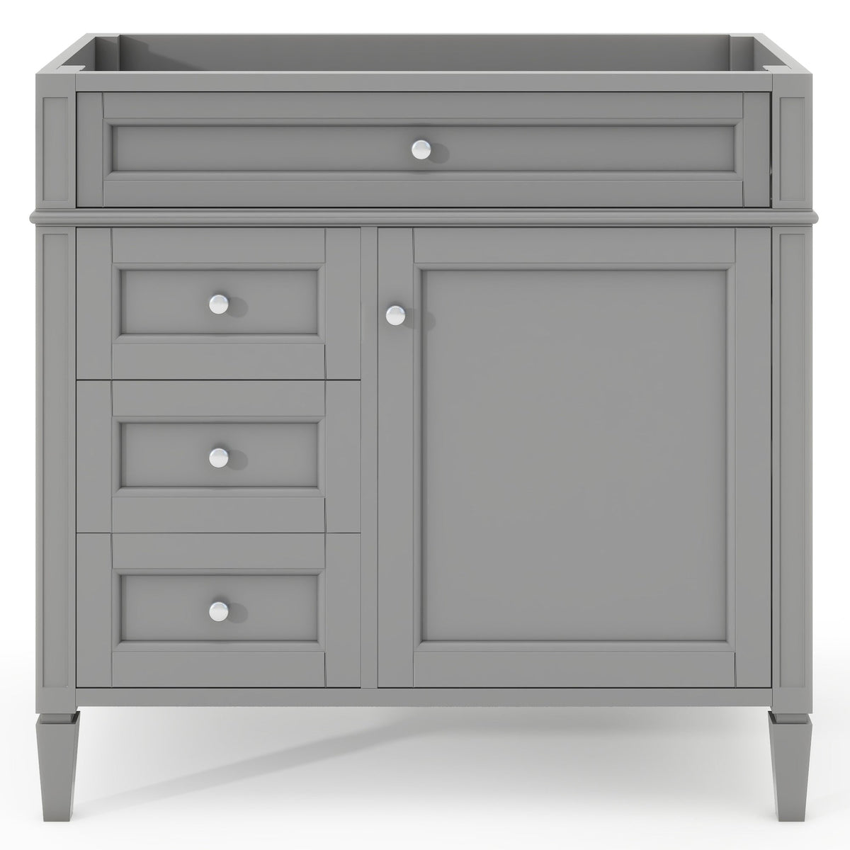 36" Bathroom Vanity Without Top Sink