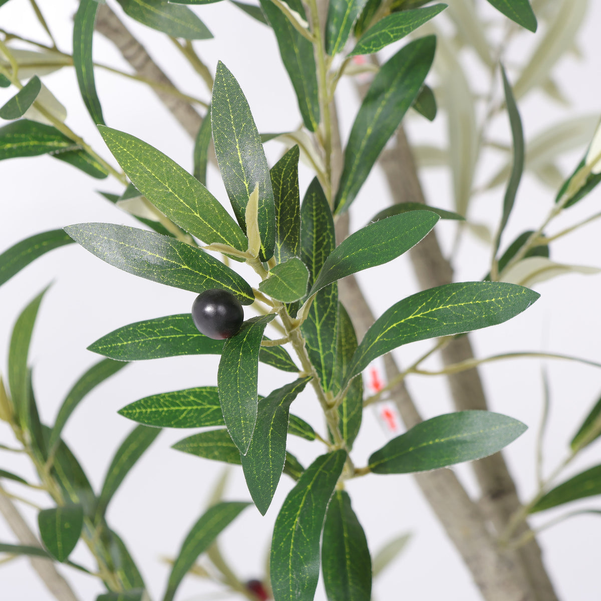 8FT Artificial Olive Tree With Decorative Planter