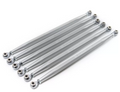 Agency Power 17-23 Can-Am Maverick X3 Silver Adjustable Rear Radius Rod Set AP-BRP-X3-200-SIL