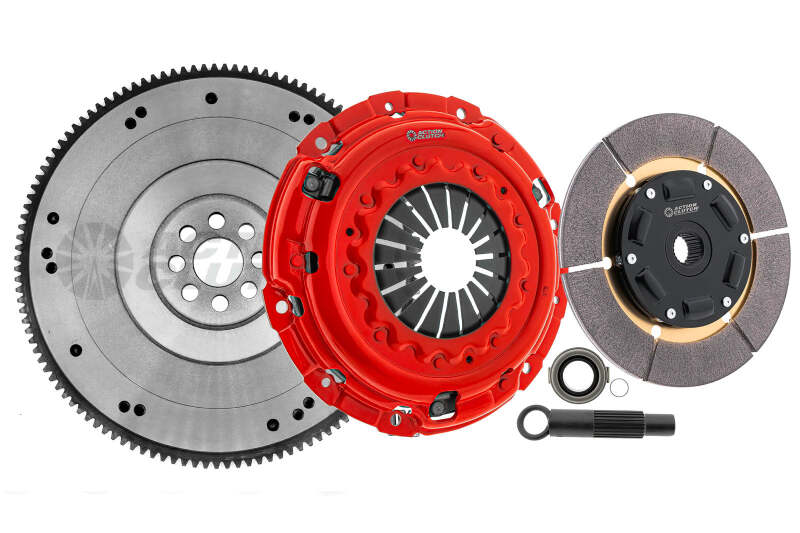 Action Clutch 12-15 Honda Civic Si 2.4L (K24Z7) Ironman Sprung (Street) Clutch Kit w/OE-HD Flywheel ACR-0671-SPR-OEHD