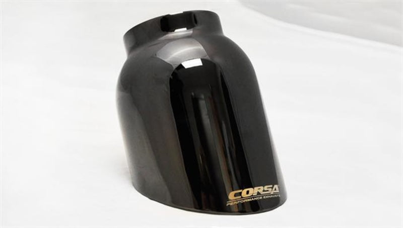 Corsa Performance 2015 Ford F-150 3.5L Ecoboost (Super Crew Cab) Black Sport Single Side