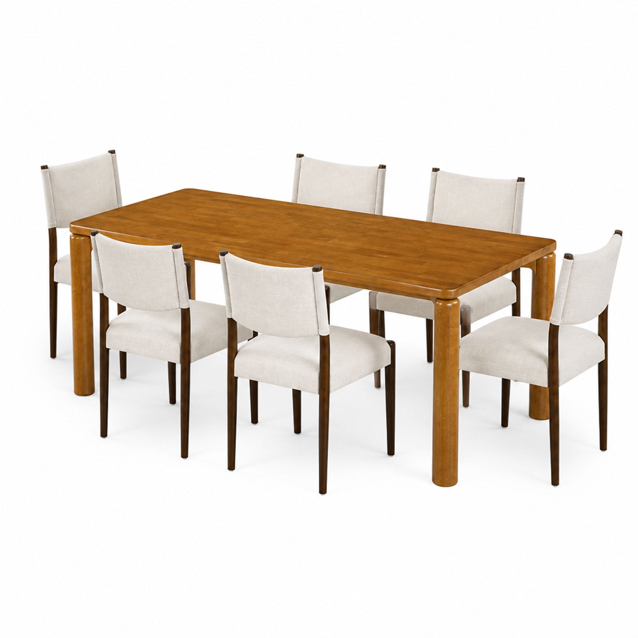7-Piece Dining Table Set for 6