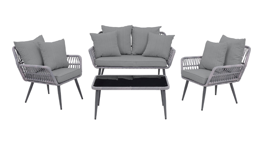 Portofino 4-Piece Conversation Set