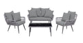 Portofino 4-Piece Conversation Set