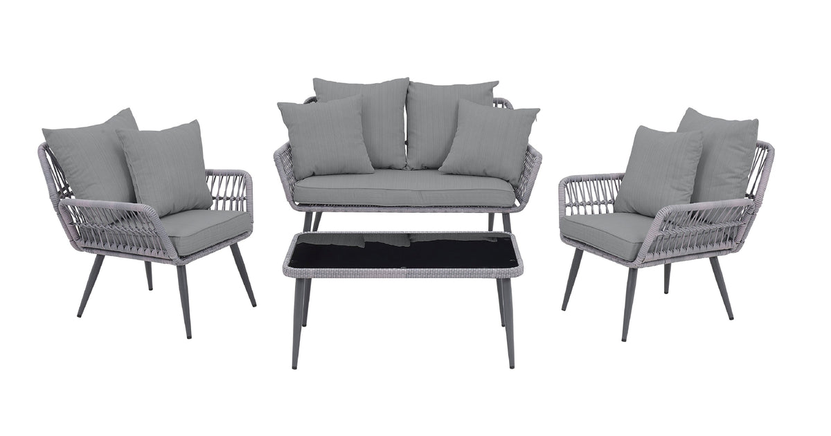 Portofino 4-Piece Conversation Set
